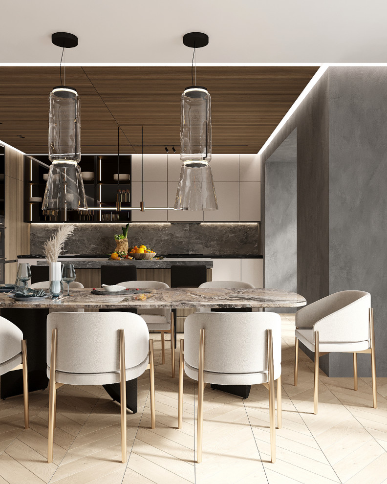 Интерьер квартиры г. Самара "Евроквартал" 180м2