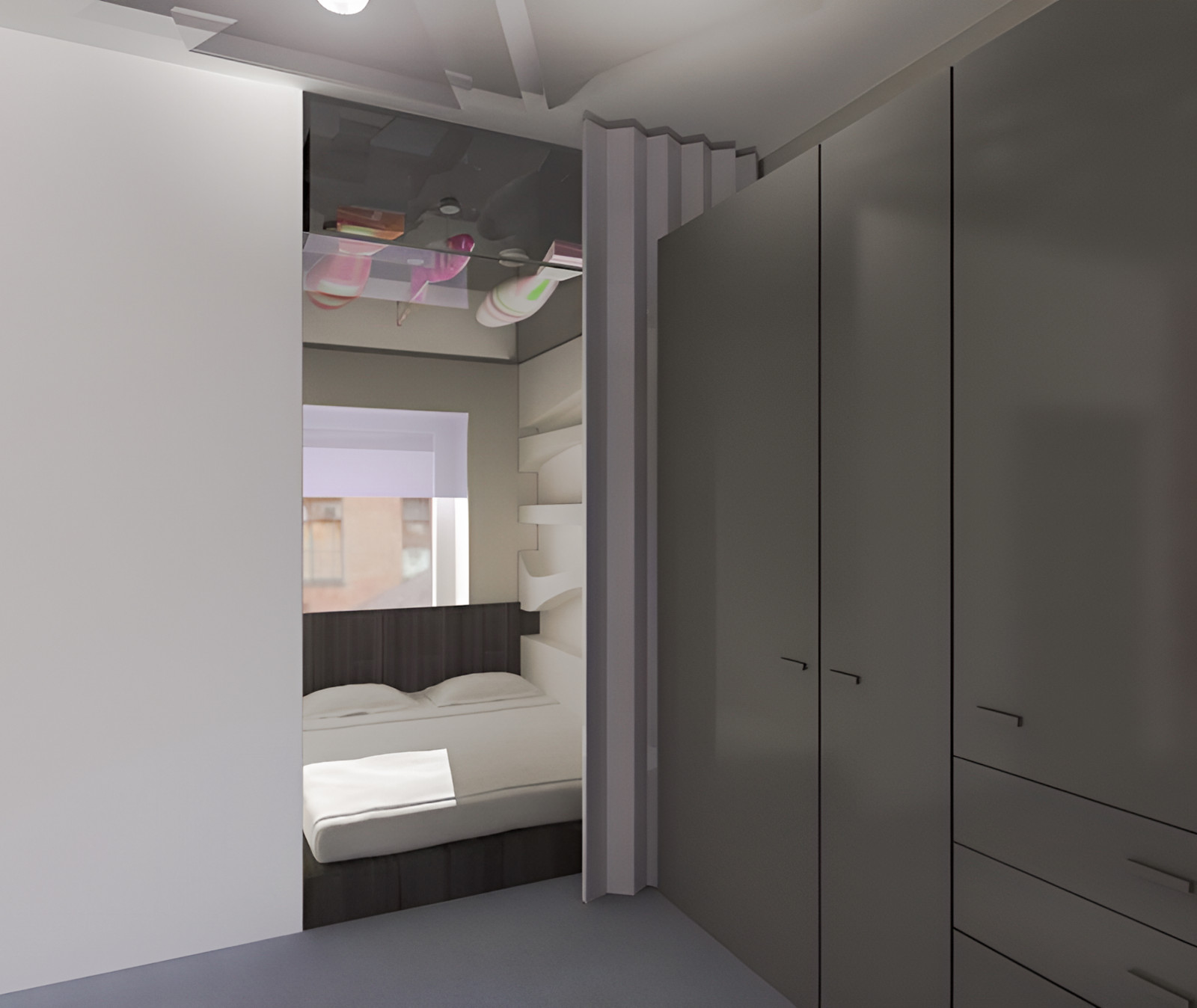 Дизайн проект интерьера квартиры в ЖК "Парадный Квартал"