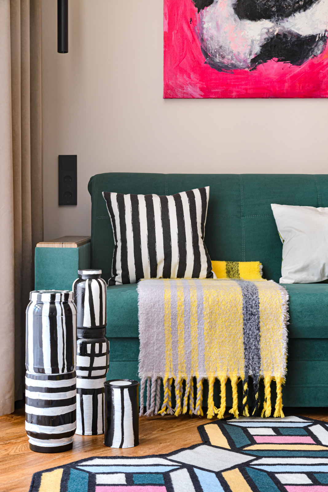 Яркая квартира-студия