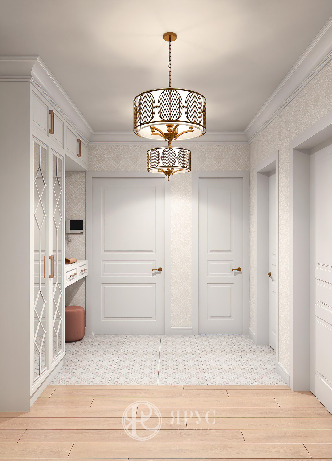 Дизайн интерьера двухкомнатной квартиры