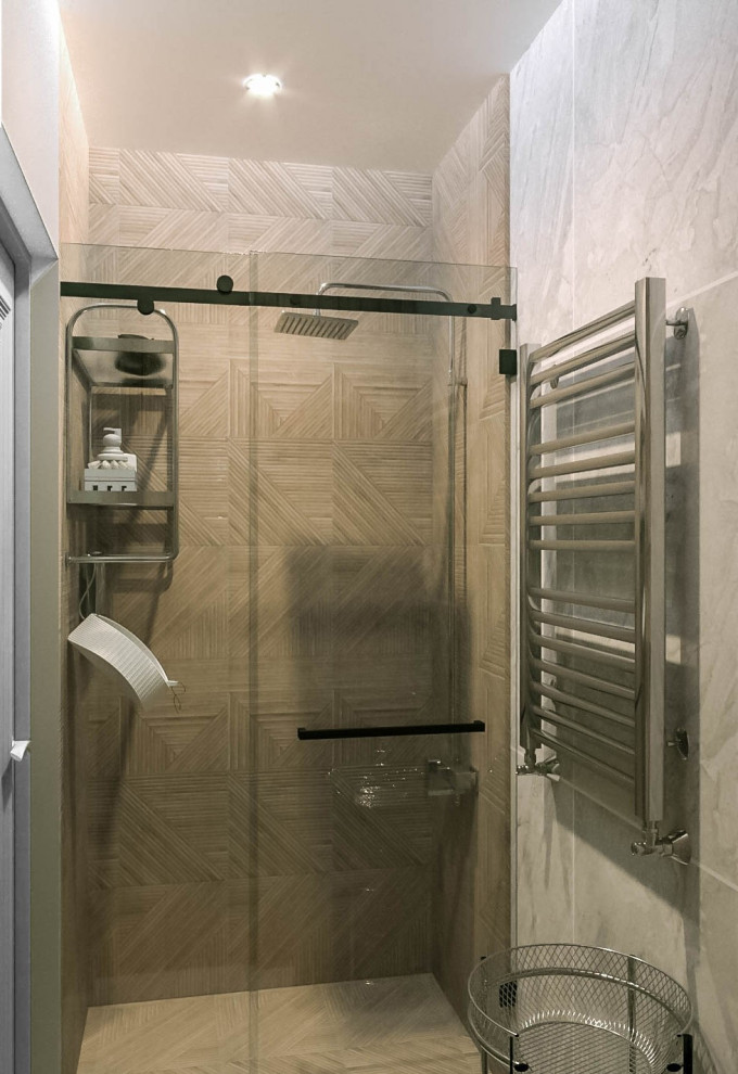 Квартира в современном стиле с теплыми тонами и уютной атмосферой