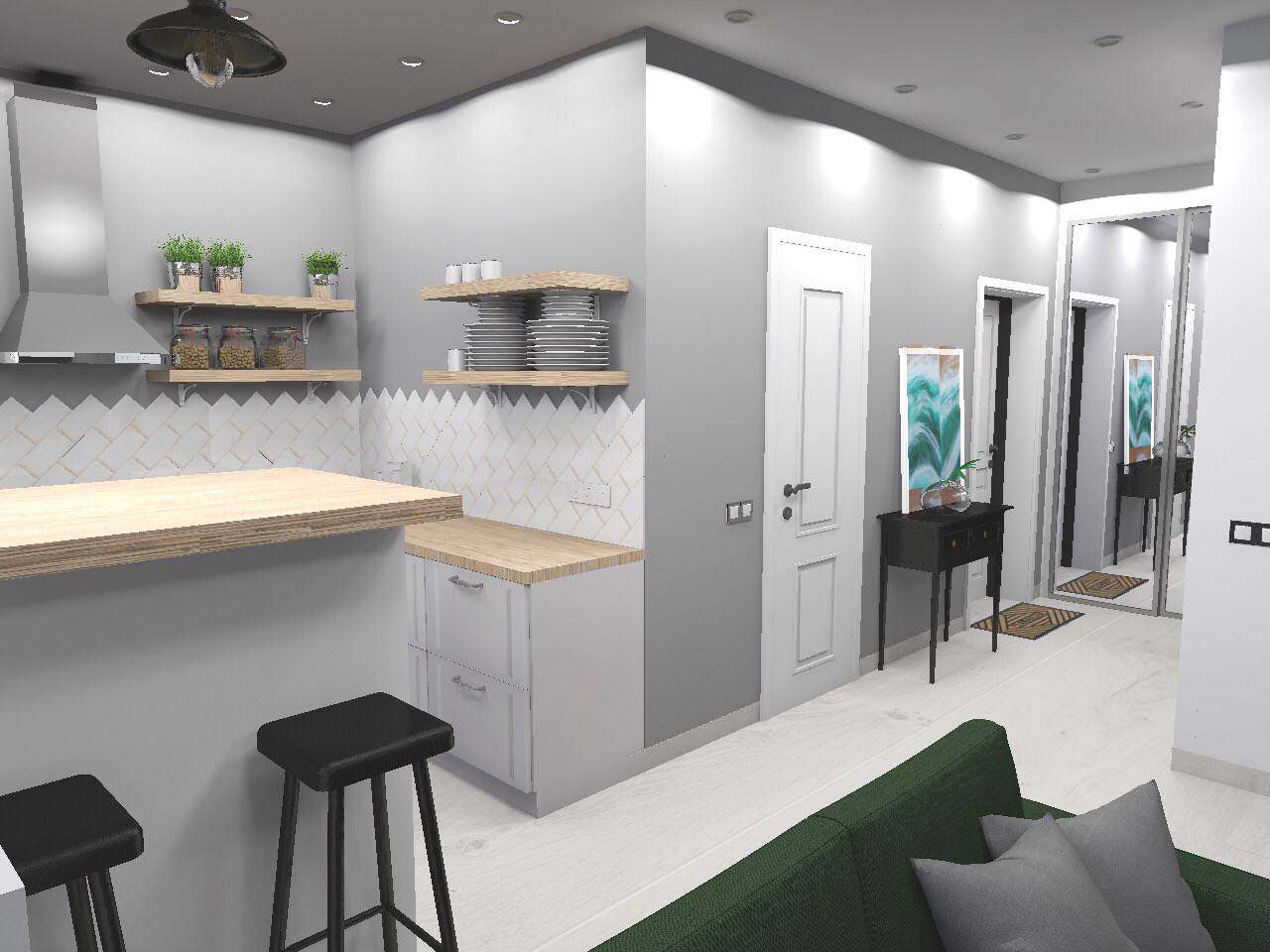 Квартира для молодой девушки