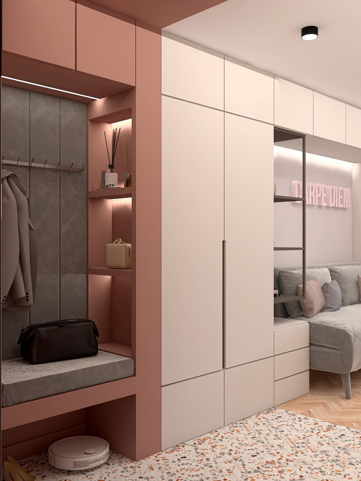 Дизайн-проект яркой и функциональной студии