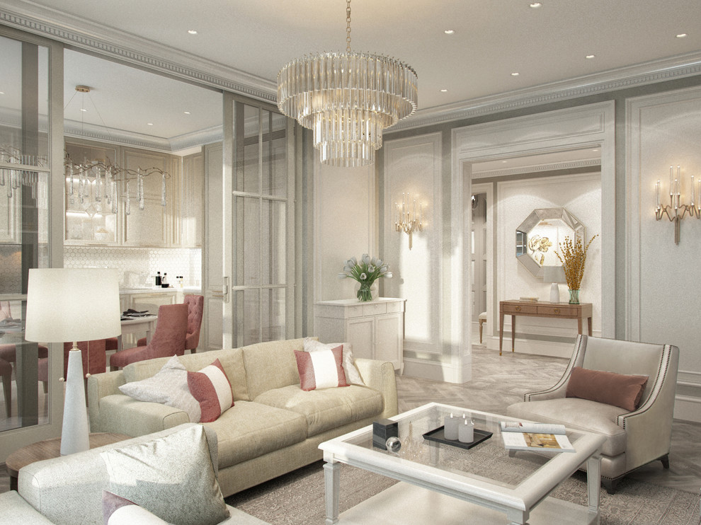 Обложка проекта: Квартира в классическом стиле