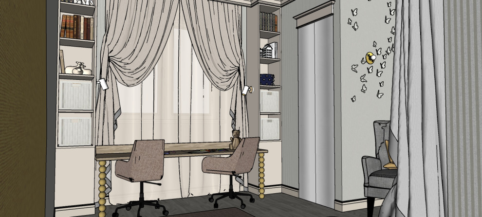 Проект квартиры, 110 м.кв.