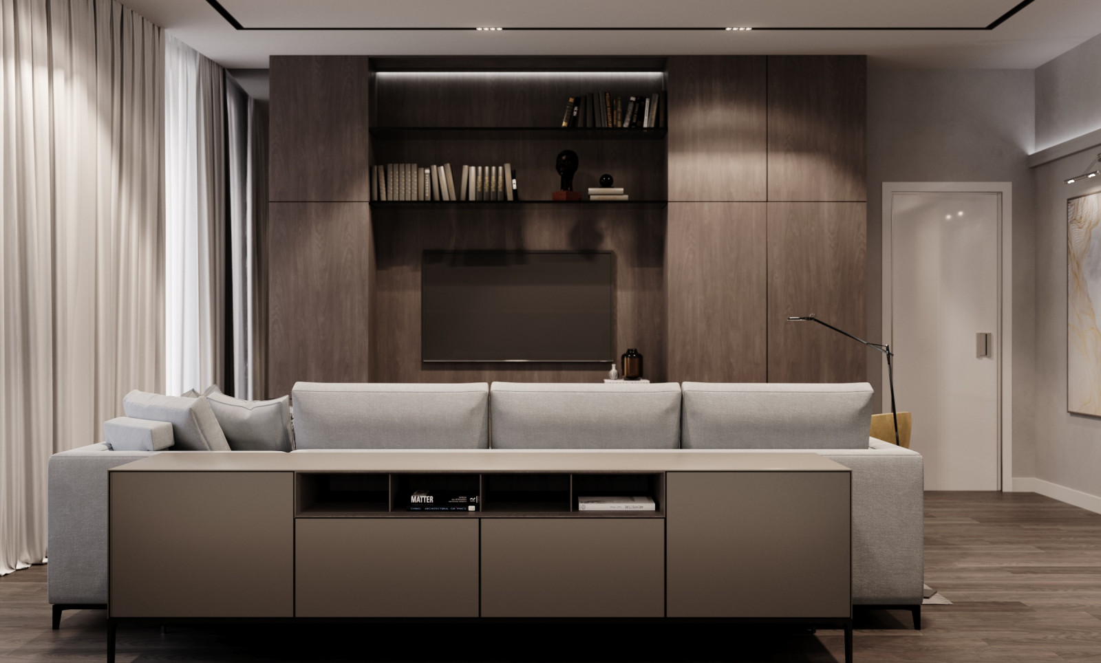 Квартира 214 м² в ЖК "Солнечный дом"