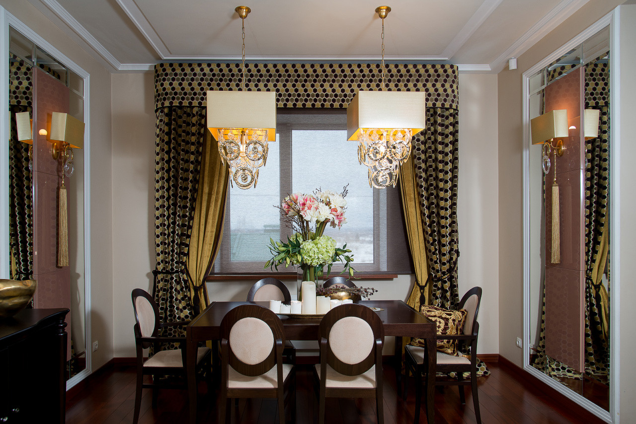 Столовая с элементами ар-деко