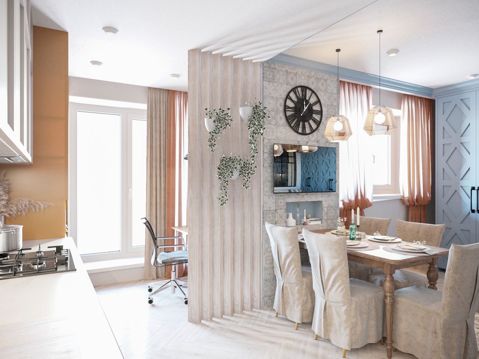 Обложка проекта: Квартира для семьи с детьми