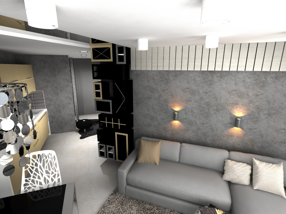 Квартира девушки Бонда