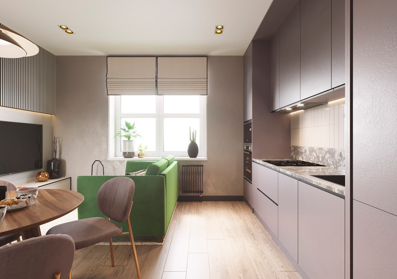 ЖК "Veren Next" 60м2., проект 2021г.
