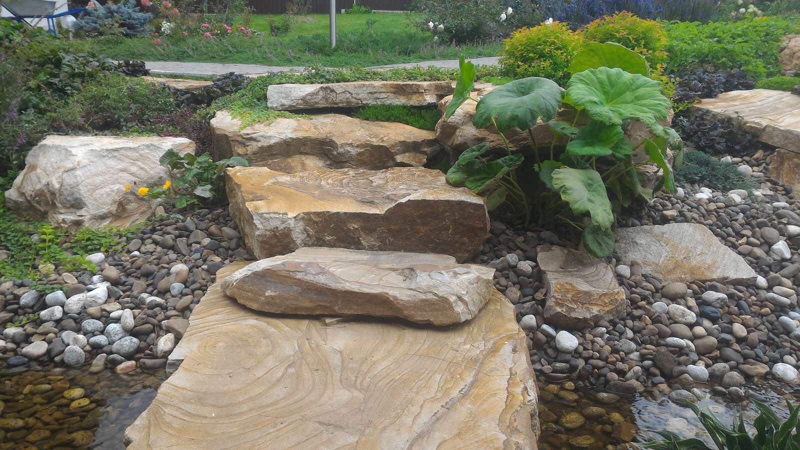 Ручей в саду