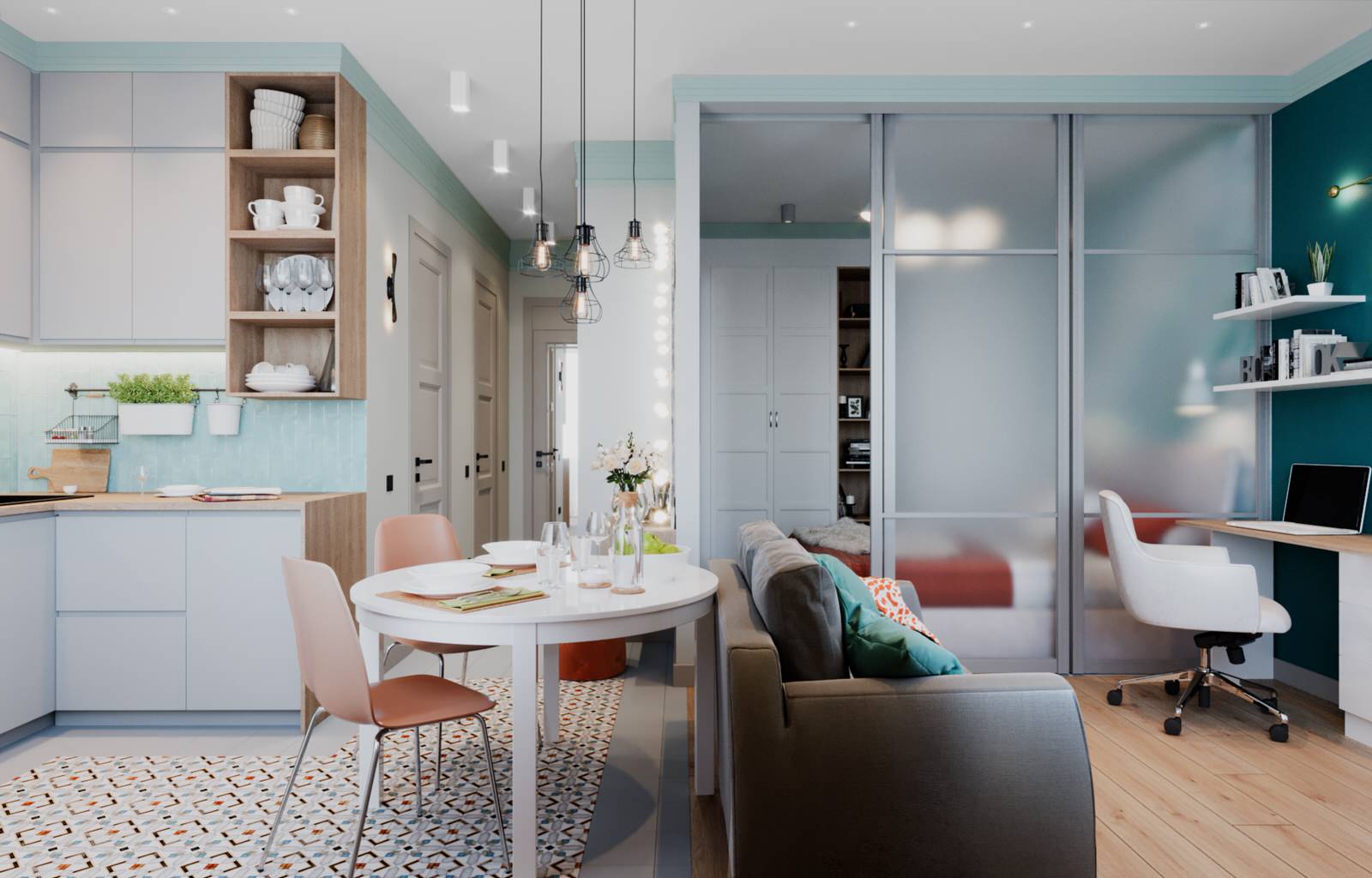 1-но комнатная квартира ЖК видный город, Московская область