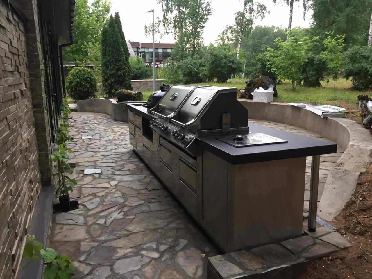 Столешница для зоны гриль Dekton Domoos