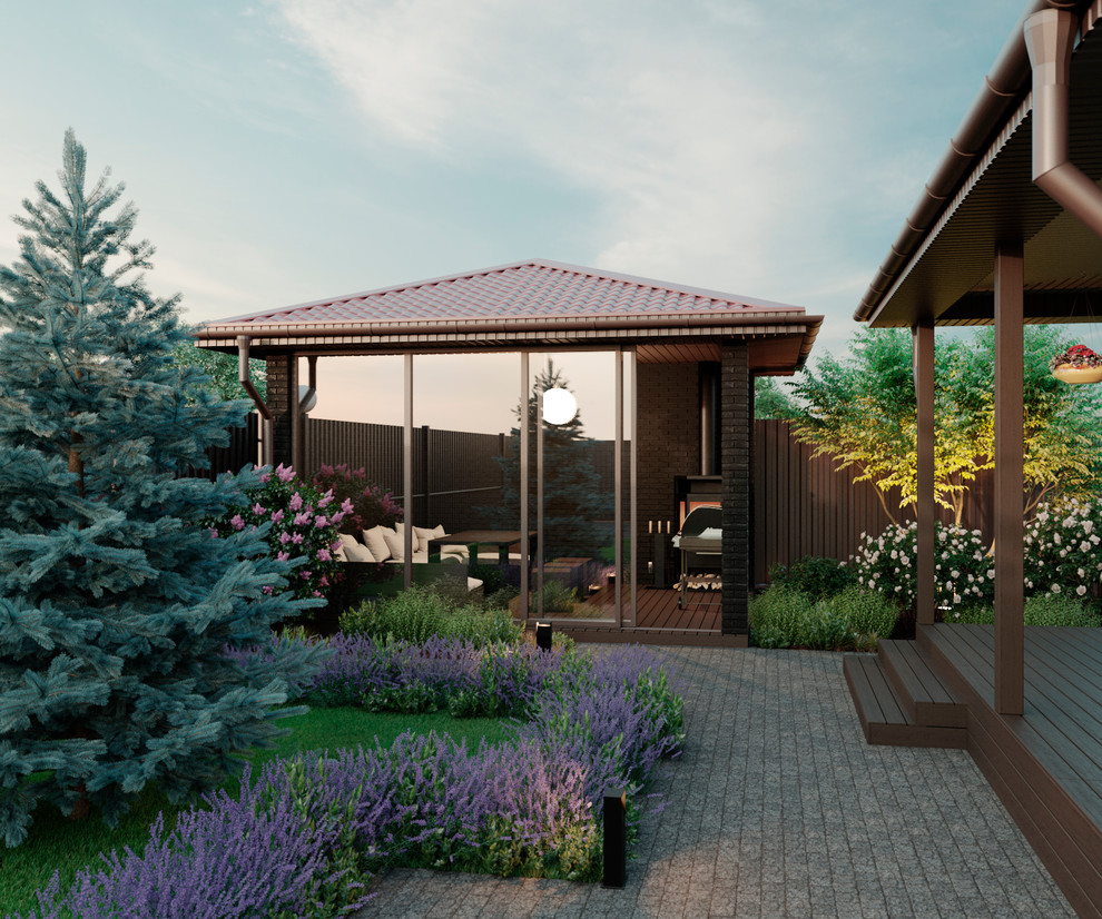 Ландшафтный дизайн придомовой территории