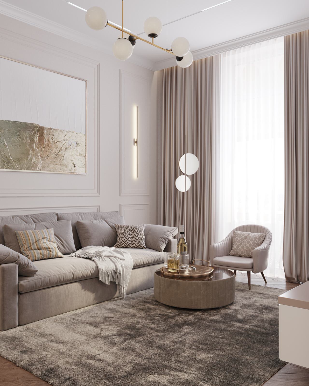 Современная квартира для успешной женщины