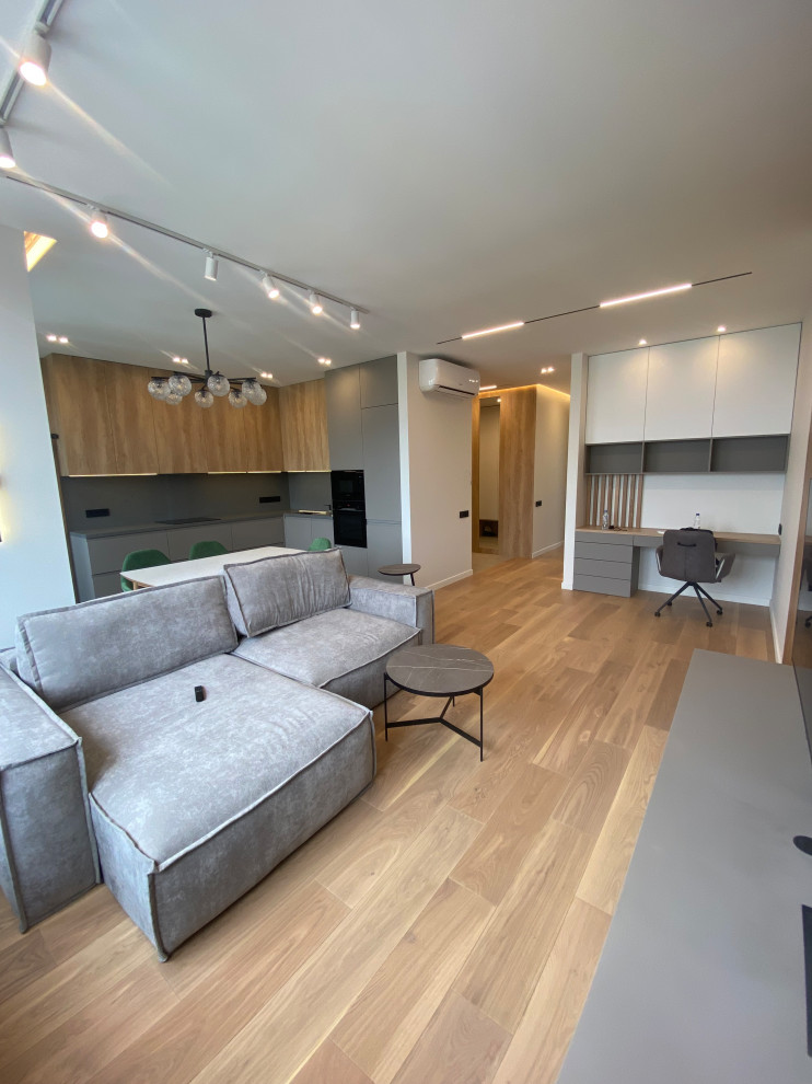 Реализация дизайн-проекта для квартиры 63 м2.