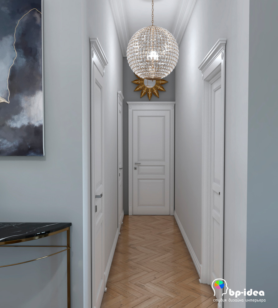 Дизайн-проект двухкомнатной квартиры в Куркино