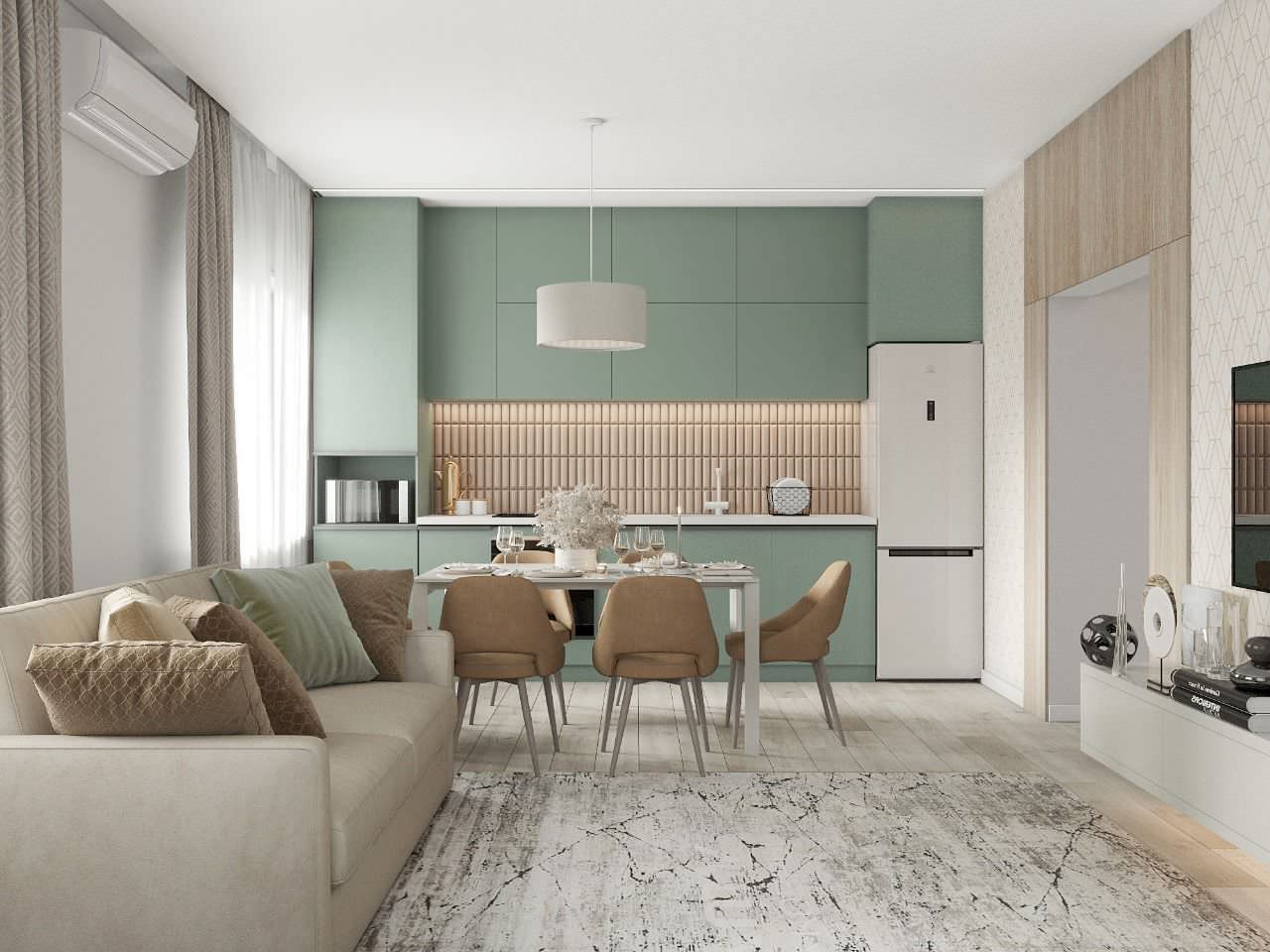 Квартира для самой гостеприимной семьи