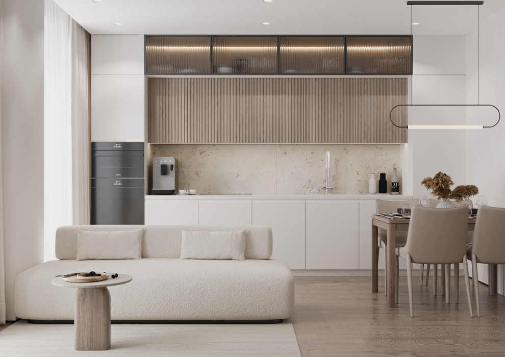 Мой проект кухня-костиная