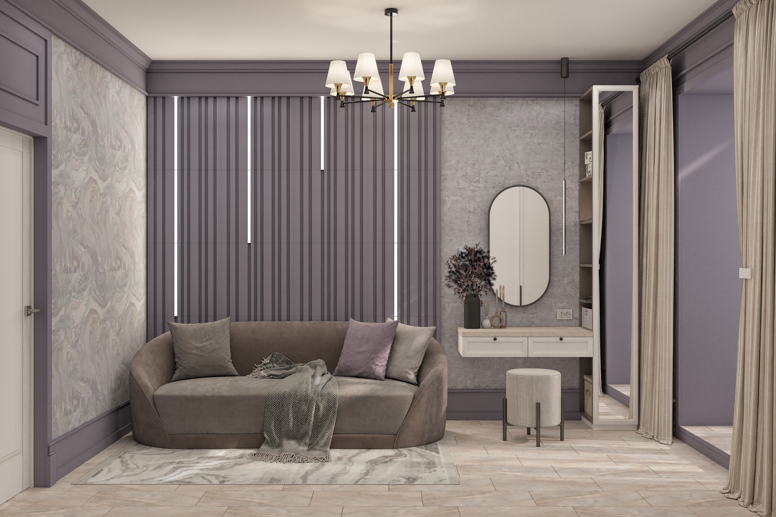 Обложка проекта: Комната для молодой девушки