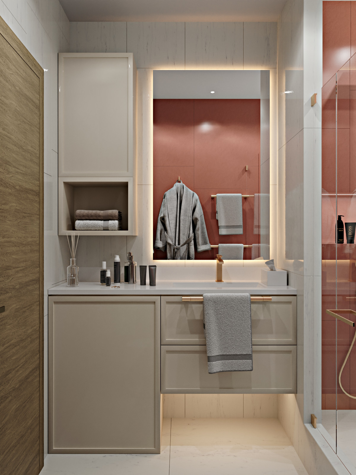 Лаконичная квартира в неоклассическом стиле.