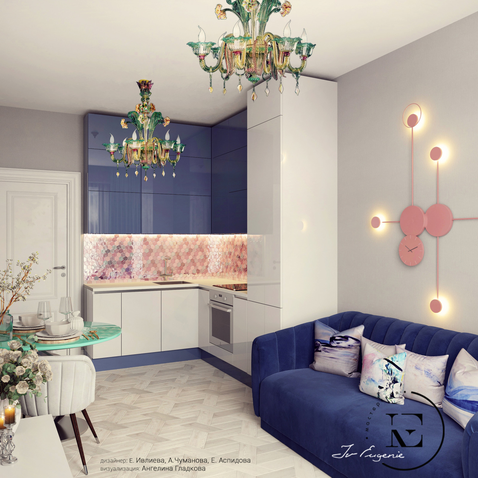 " Морозная роза" в ЖК Береговой