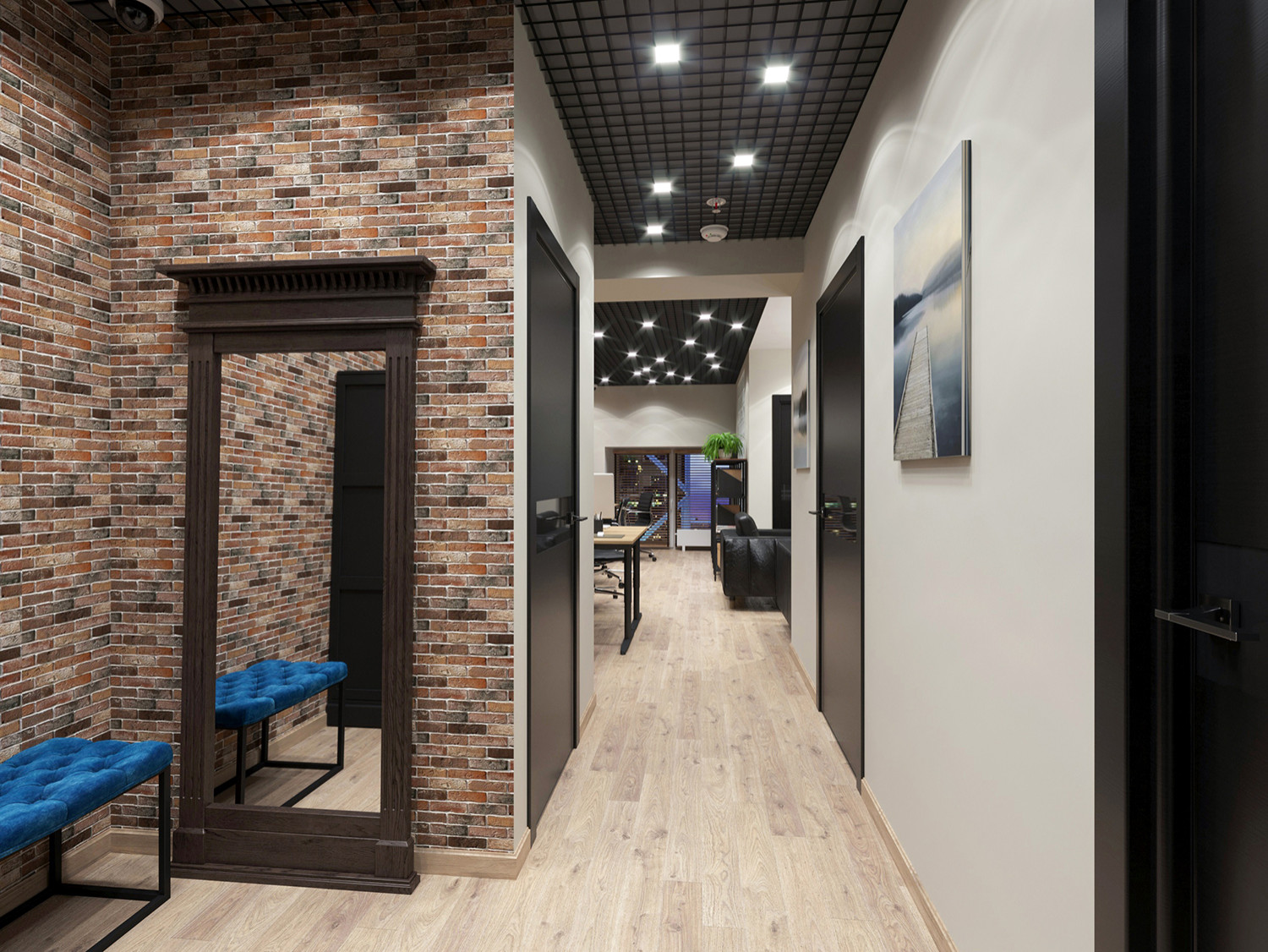 Офис в стиле Лофт