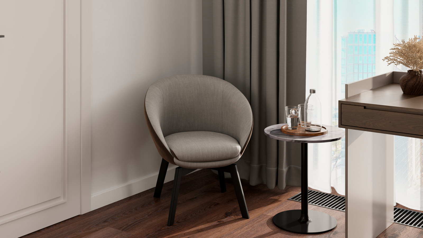 Квартира в жилом комплексе на Мосфильмовской