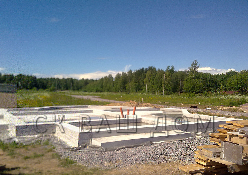 Дом из газобетона Пороги