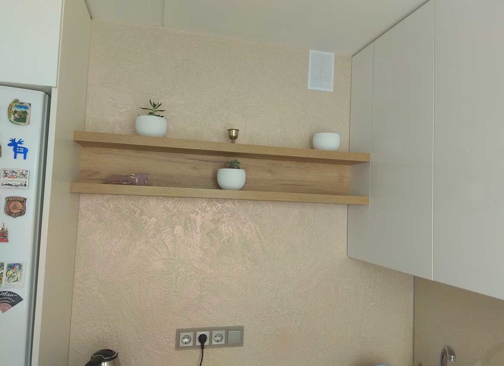 Кухни с фасадами из пластика