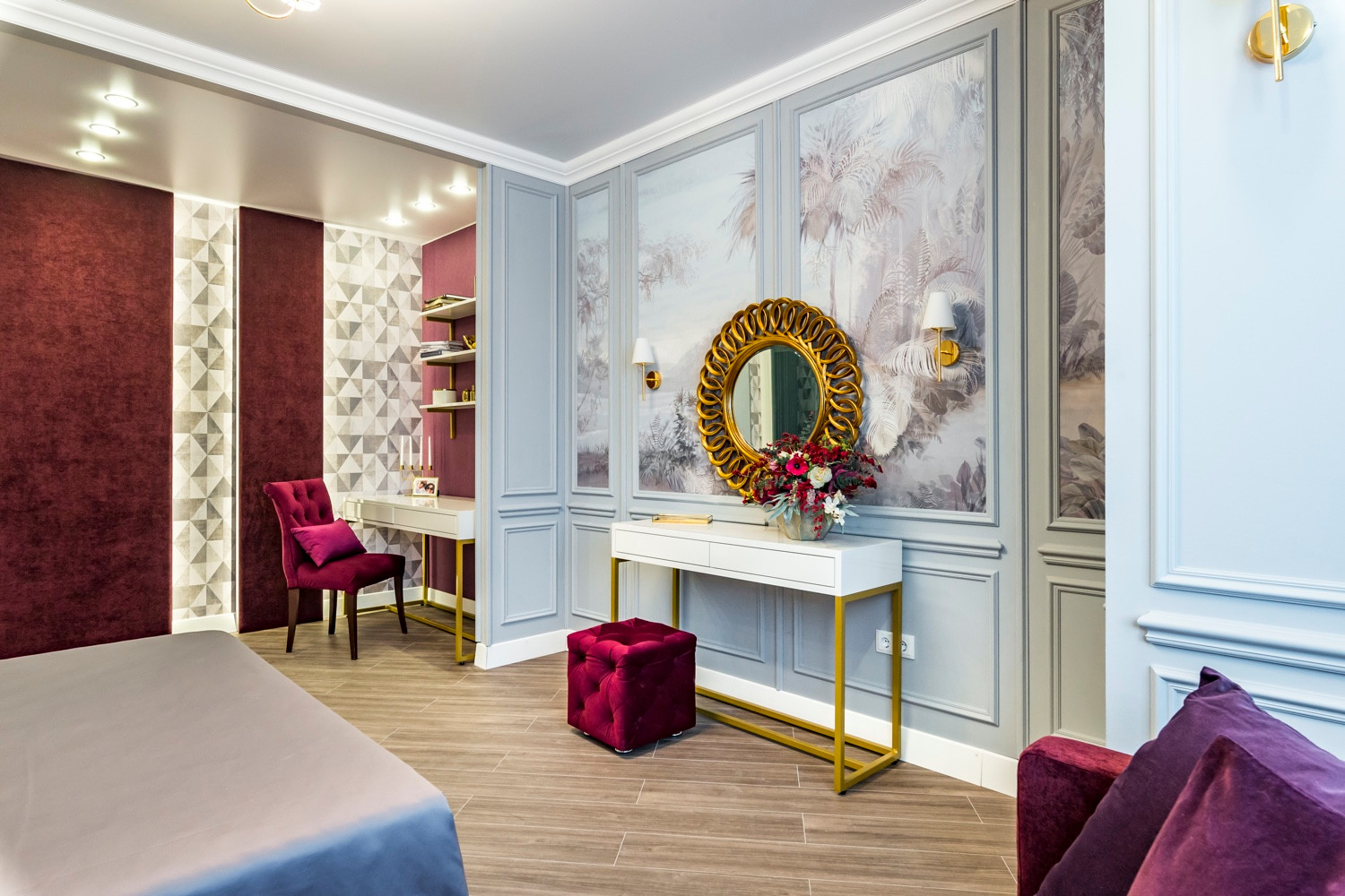 Золотистый портвейн на берегу озера