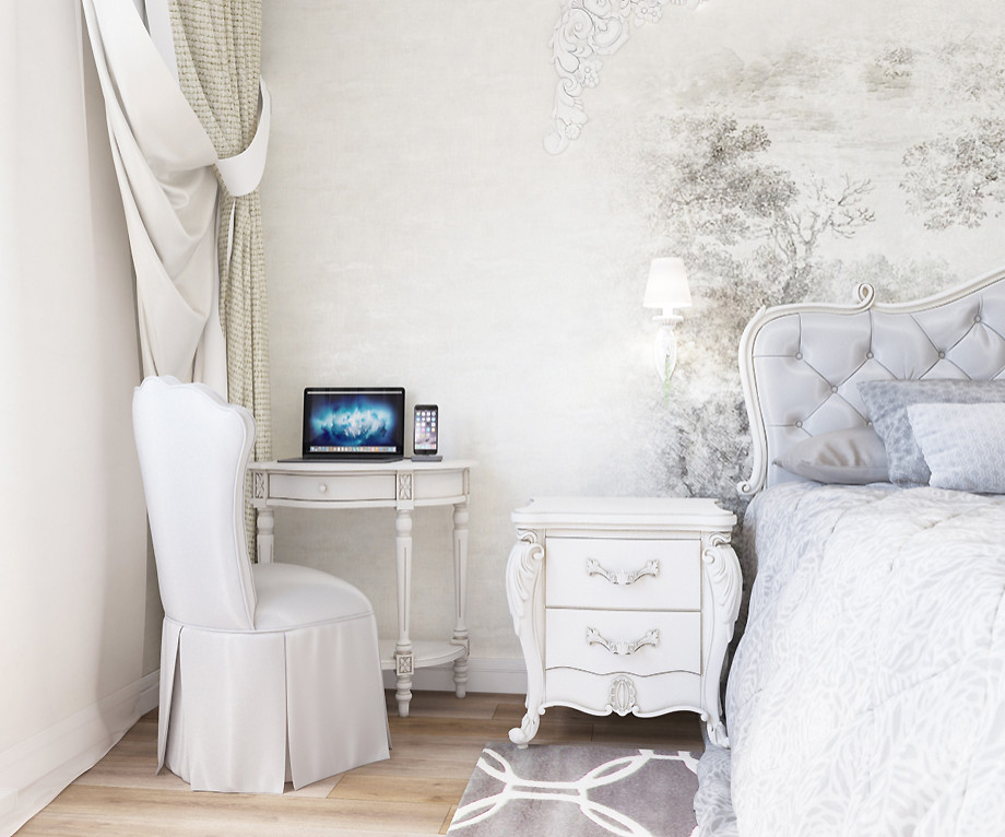 Дизайн интерьера СПАЛЬНИ в квартире ЖК университетский