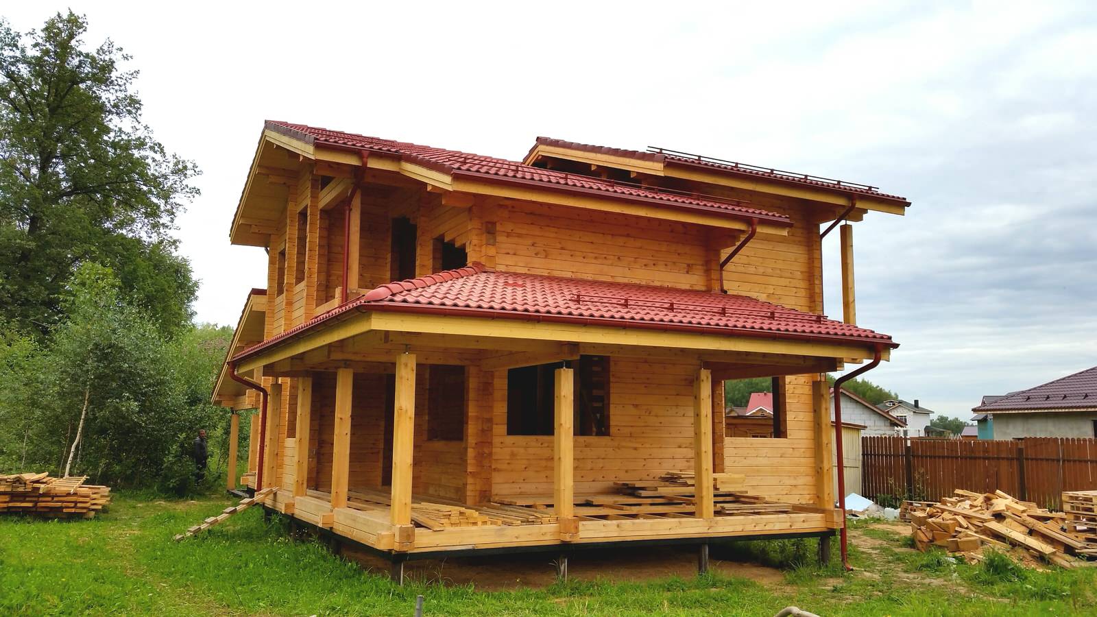 Дом из кедра