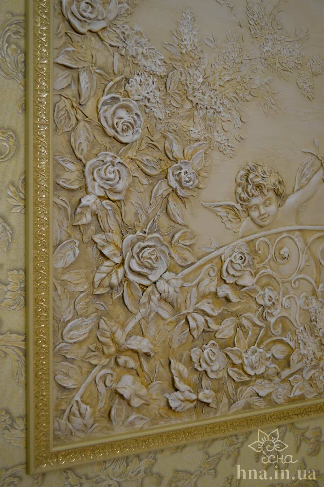 Обложка проекта: Панно над камином, барельеф