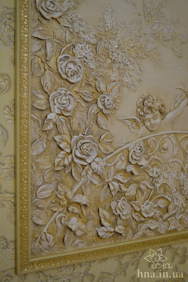 Обложка проекта: Панно над камином, барельеф