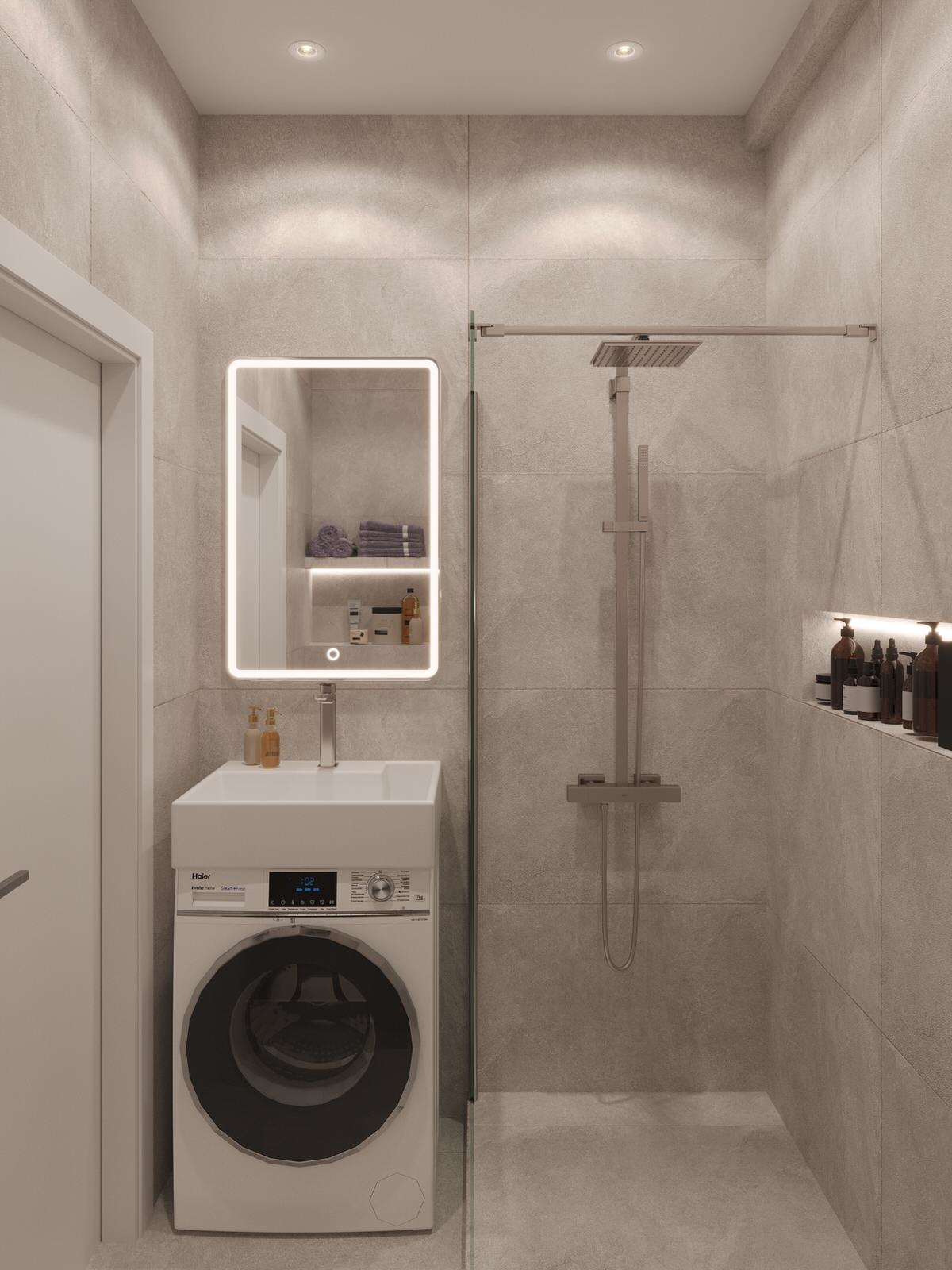 Проект студии 25м2 в ЖК Курортный