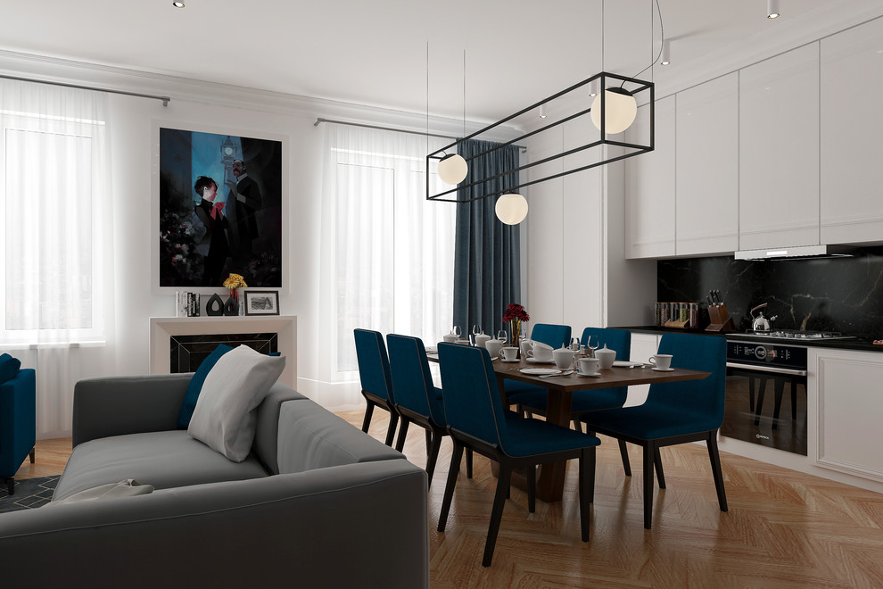 3D-концепт, квартира в ЖК "Дом на Фрунзенской"