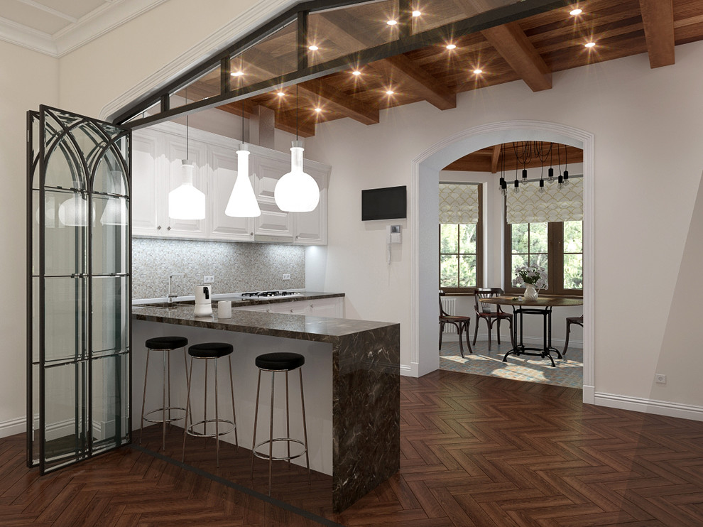 ЛОФТ И НЕМНОГО ГОТИКИ. «ЛОФТГОТИ́́Ќ». Загородный дом Новорижское шоссе.