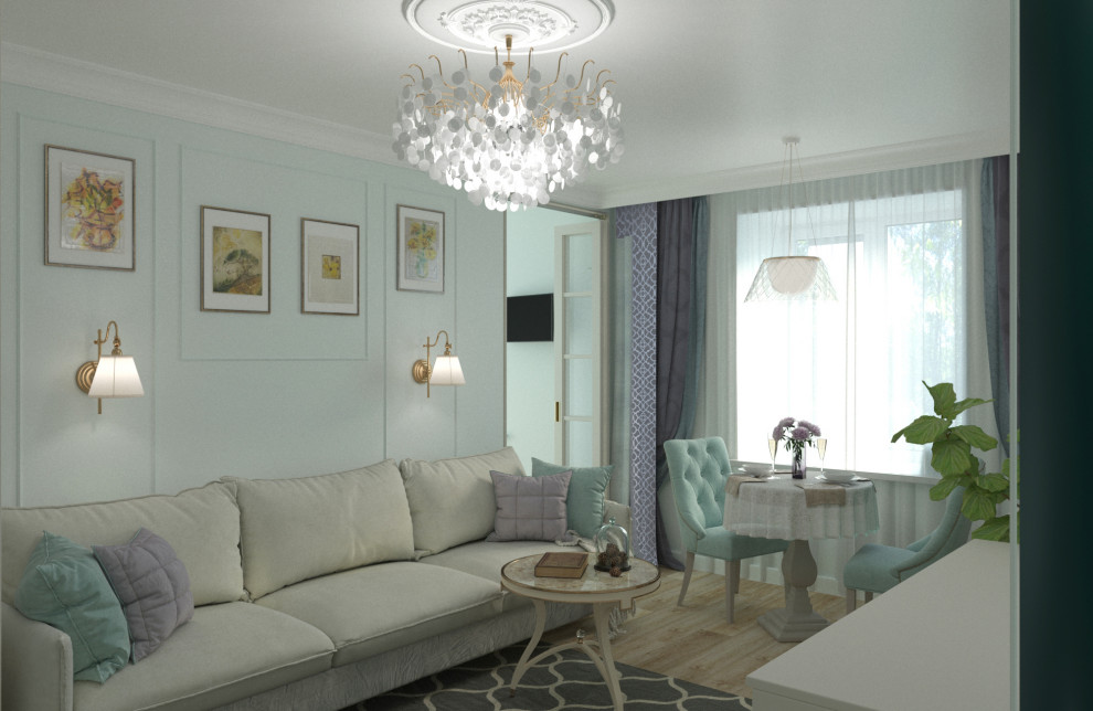 Милая двухкомнатная квартира в Питере