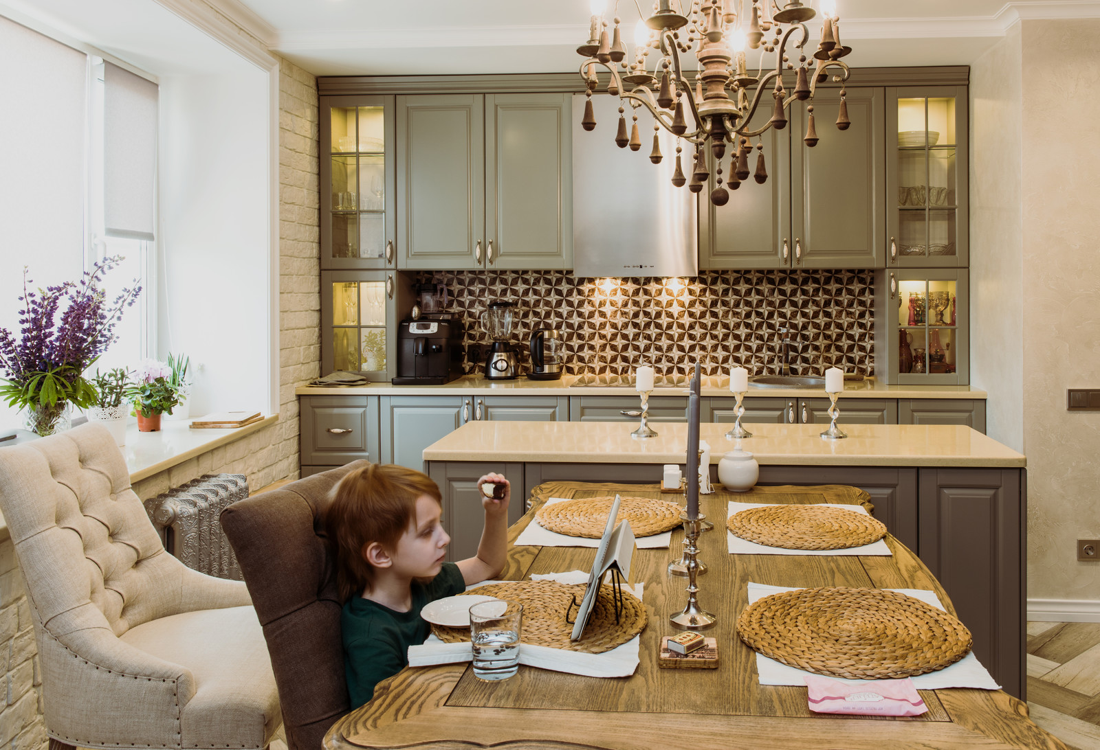 Винтажная квартира на Новочернушенском