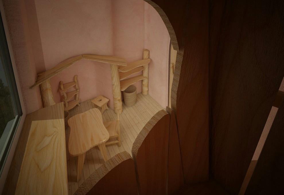 Детская комната для девочки-дошкольницы