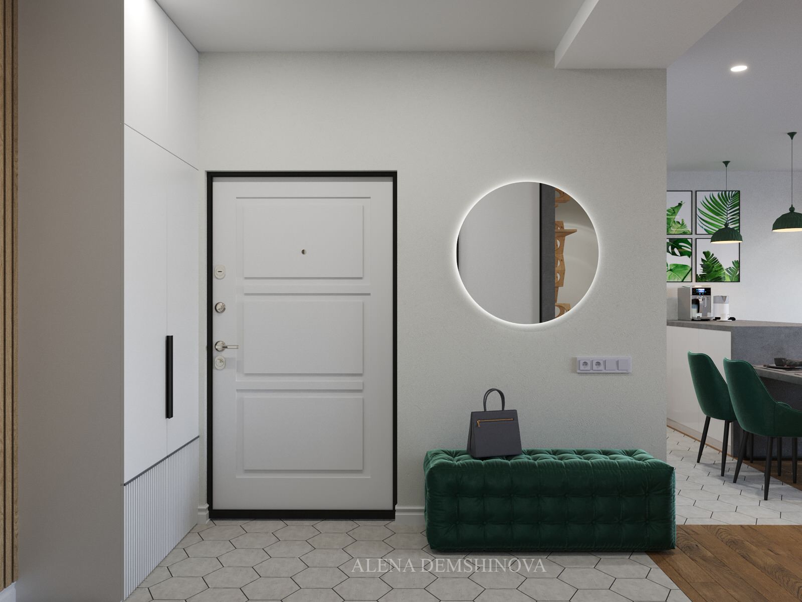 Квартира для молодой пары и их котиков