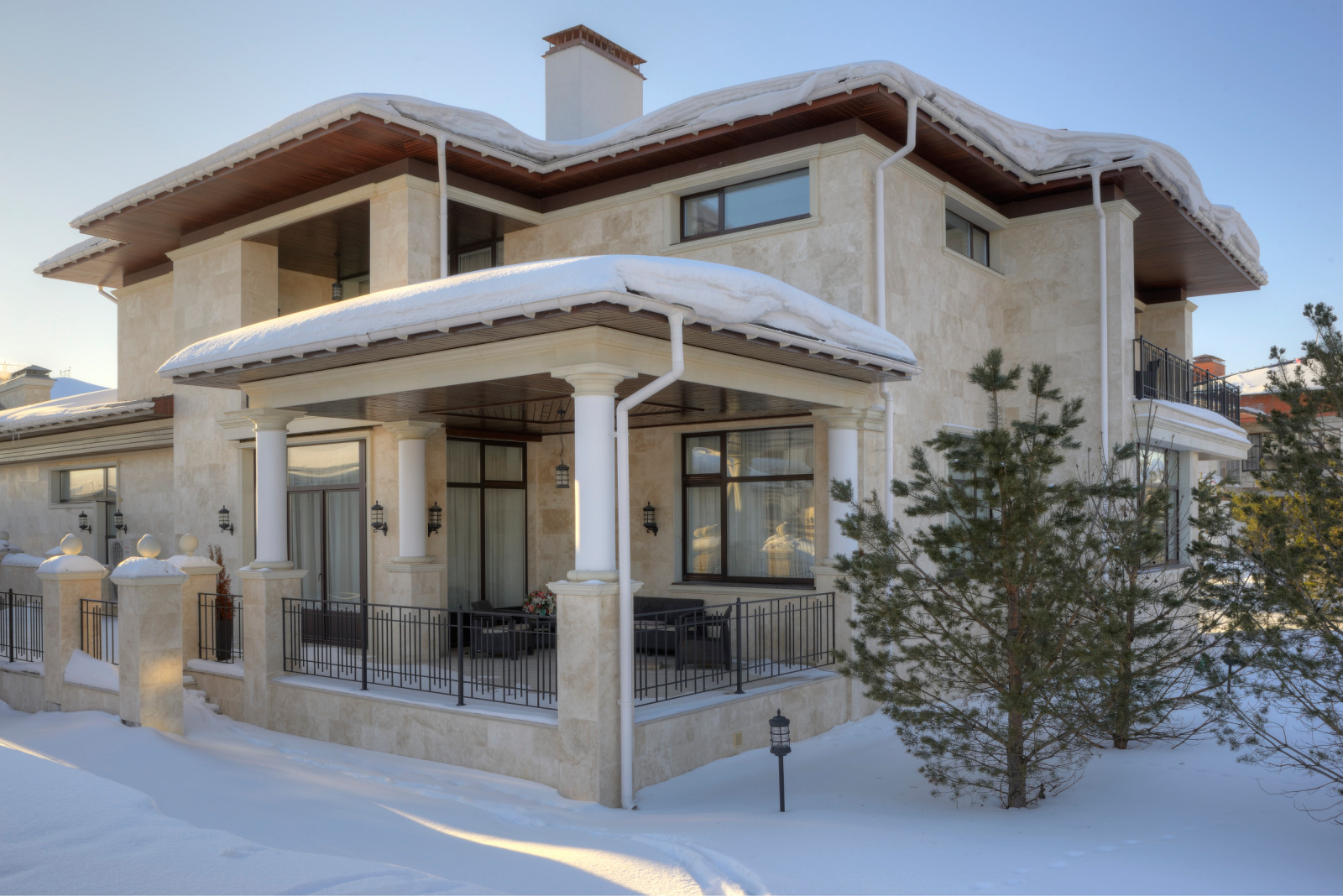 Коттедж в Подмосковье.