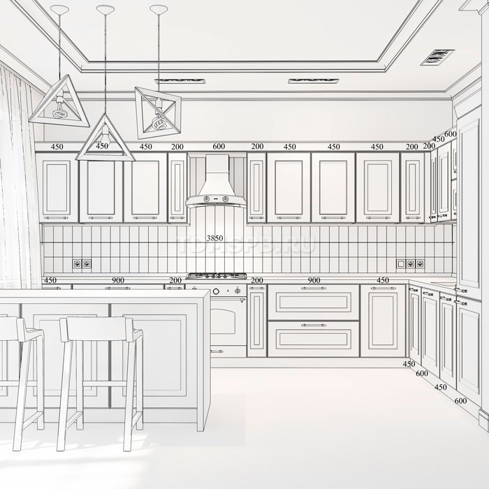 TDM I кухня Эдинбург I kitchen Edinburgh