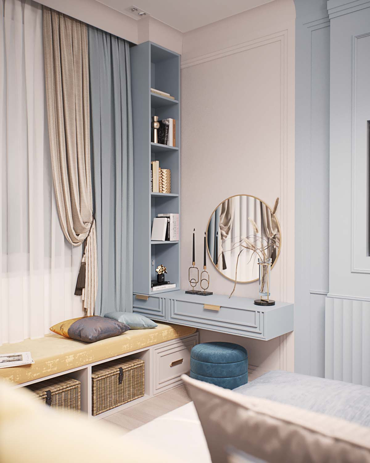 Дизайн проект квартиры в ЖК "Headliner"