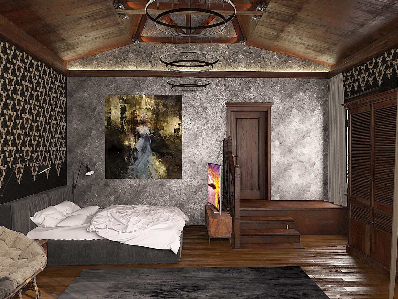 Коттедж. Шале на Волге