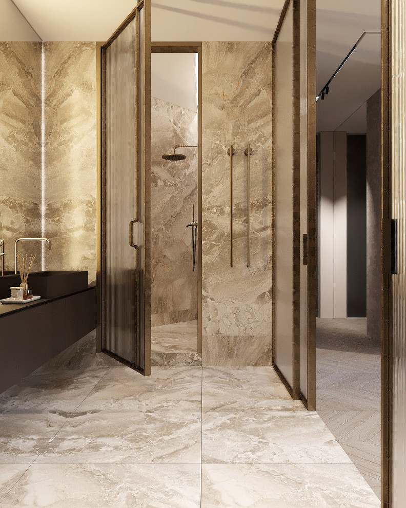 Интерьер квартиры ЖК "Ладья" в г. Самара 163м2