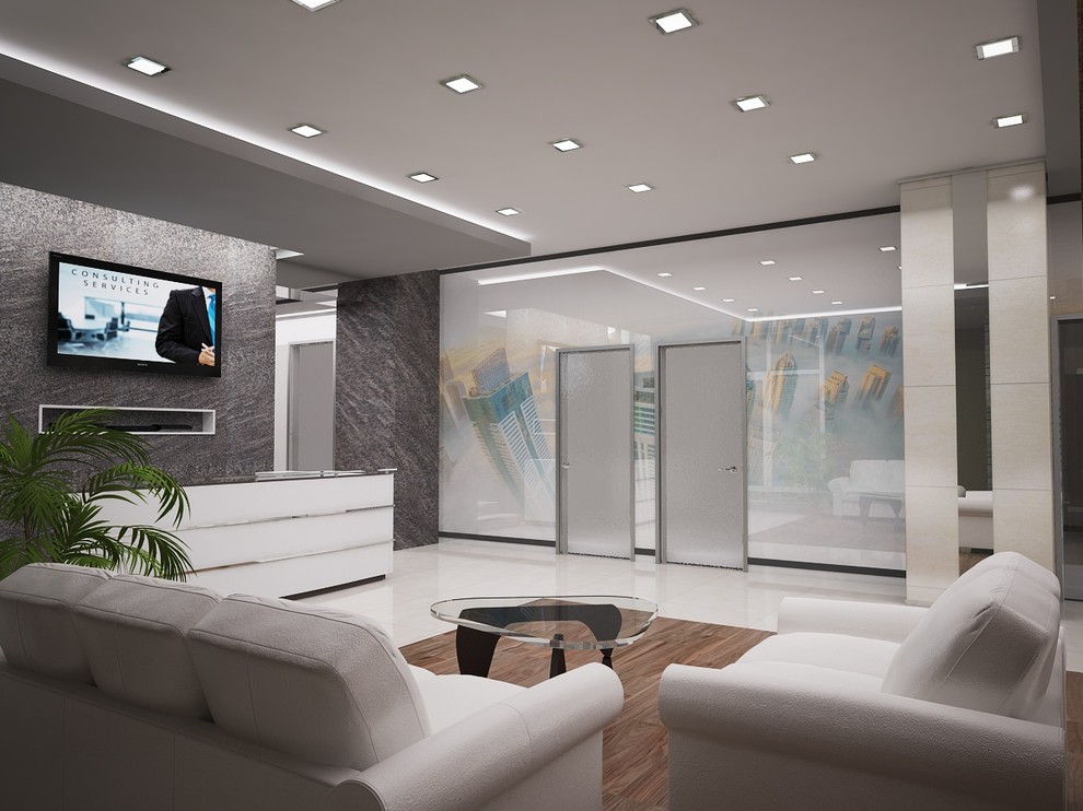 Дизайн холла для группы компаний "Триумф"