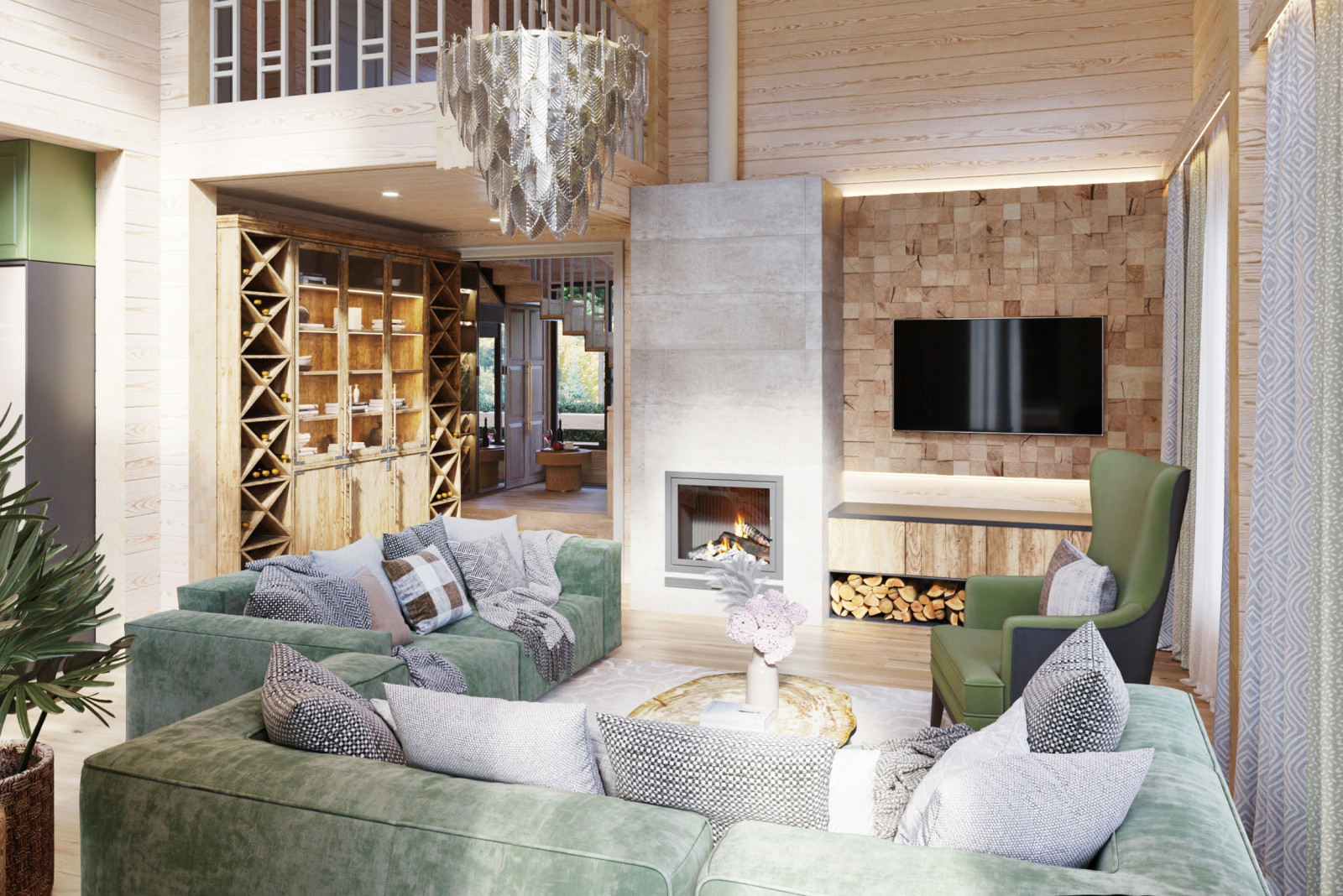 Частный дом в поселке "Сосны"