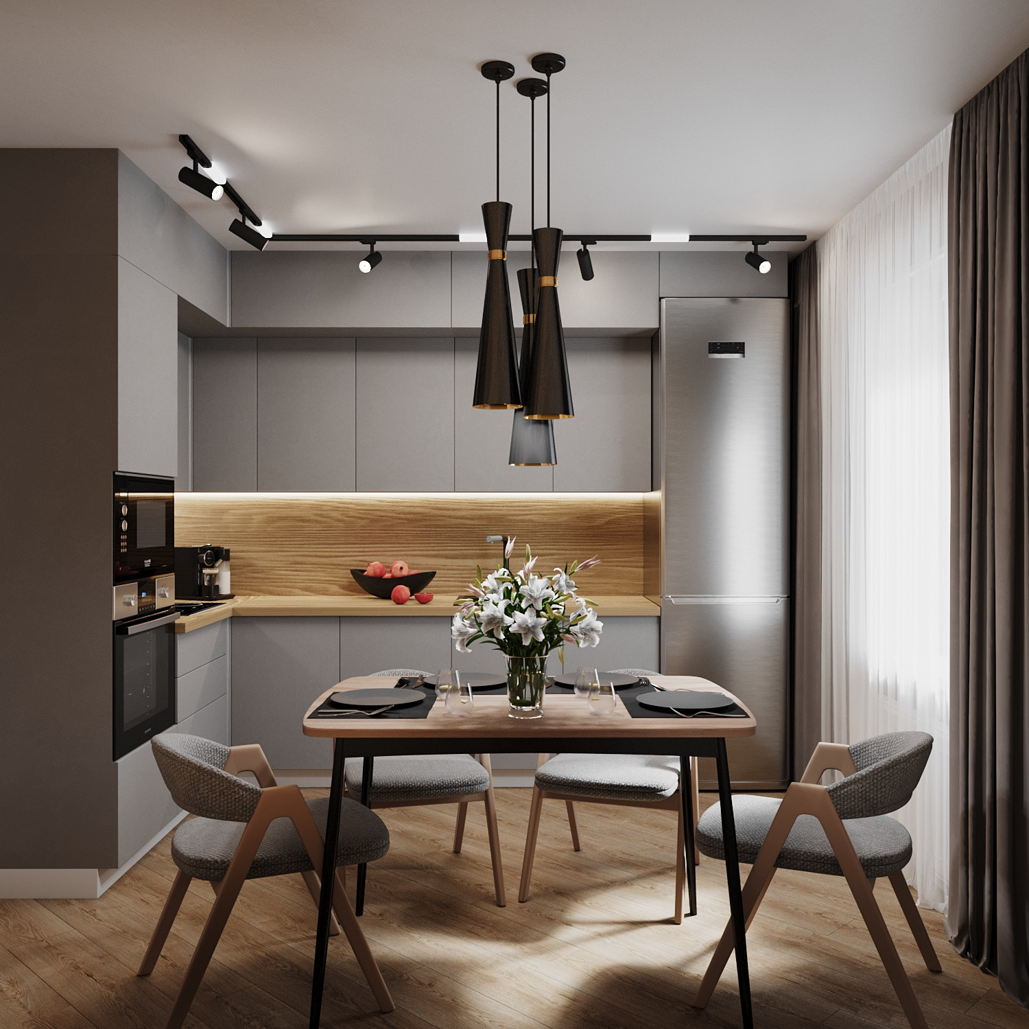 кухня в современном стиле